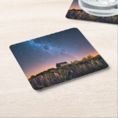 Blumen | Lupines Blühen Tekapo-See Neuseeland Rechteckiger Pappuntersetzer (angewinkelt)