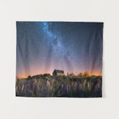 Blumen | Lupines Blühen Tekapo-See Neuseeland Wandteppich (Vorderseite (Horizontal))