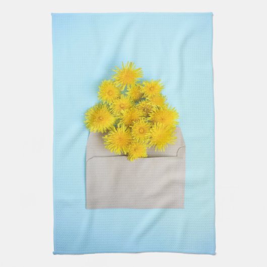 Blumen | Lüster in Umschlag Geschirrtuch (Vertikal)