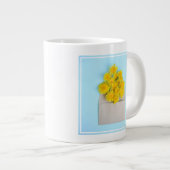 Blumen | Lüster in Umschlag Jumbo-Tasse (Vorderseite Rechts)