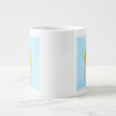 Blumen | Lüster in Umschlag Jumbo-Tasse (Vorderseite)