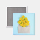 Blumen | Lüster in Umschlag Magnet (Vorderseite/Rückseite)