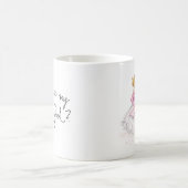 Blumen-Mädchen? Blonde Tasse (Mittel)
