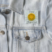 Blumen-Mädchen Button (Beispiel)