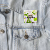 Blumen-Mädchen Button (Beispiel)