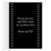 Blumen-Mädchen-LILA Kleid blühte Ordnung (Innen (Rechts))