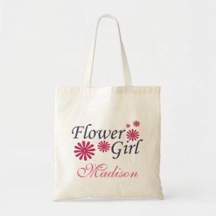 Blumen-Mädchen-personalisierte Taschen-Tasche Tragetasche