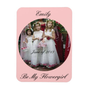 Blumen-Mädchen-Prämien-Magnet Magnet