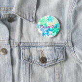 Blumen-Mädchenknopf-Button Button (Beispiel)