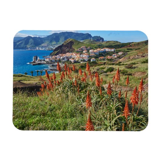 Blumen | Madeira Island Portugal Magnet (Horizontal)
