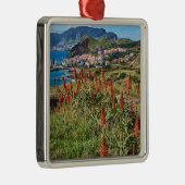 Blumen | Madeira Island Portugal Ornament Aus Metall (Rechts)