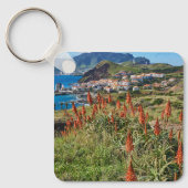 Blumen | Madeira Island Portugal Schlüsselanhänger (Vorderseite)