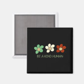 Blumen Magnet (Vorderseite/Rückseite)