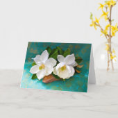 Blumen | Magnolische Blume Karte (Gelbe Blume)