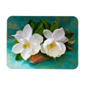 Blumen | Magnolische Blume Magnet (Horizontal)