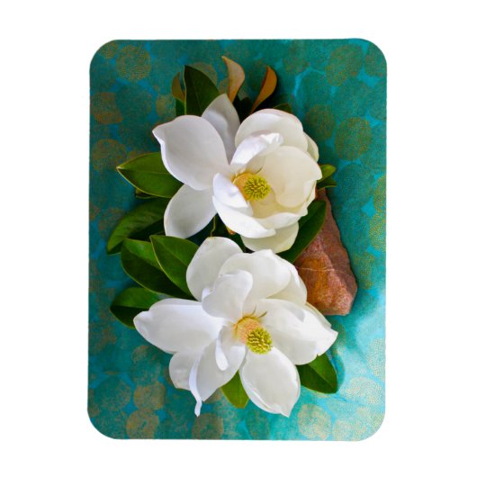 Blumen | Magnolische Blume Magnet (Vertikal)