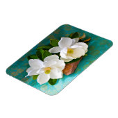 Blumen | Magnolische Blume Magnet (Linke Seite)