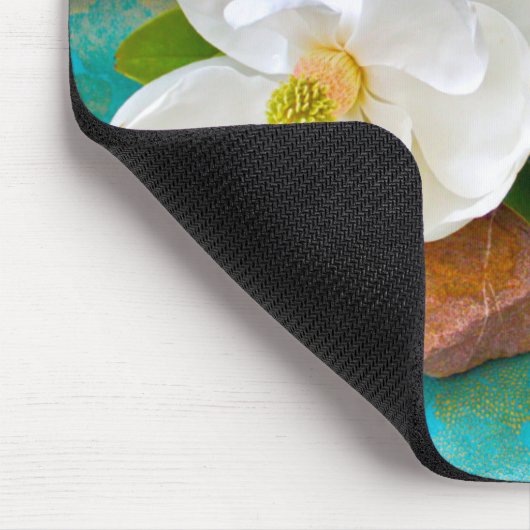 Blumen | Magnolische Blume Mousepad (Ecke)