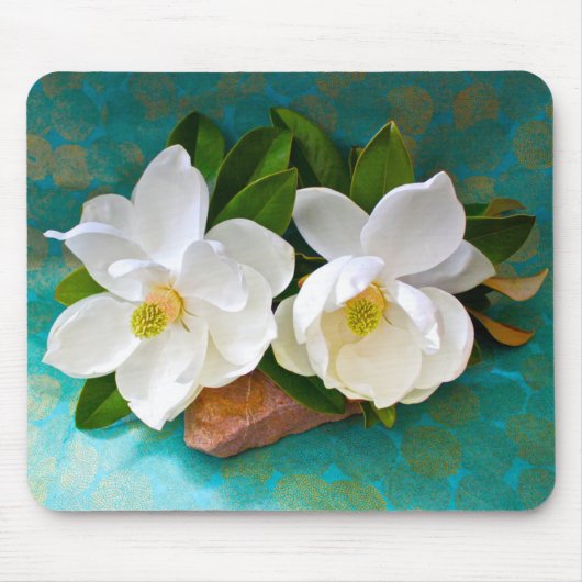 Blumen | Magnolische Blume Mousepad (Vorne)