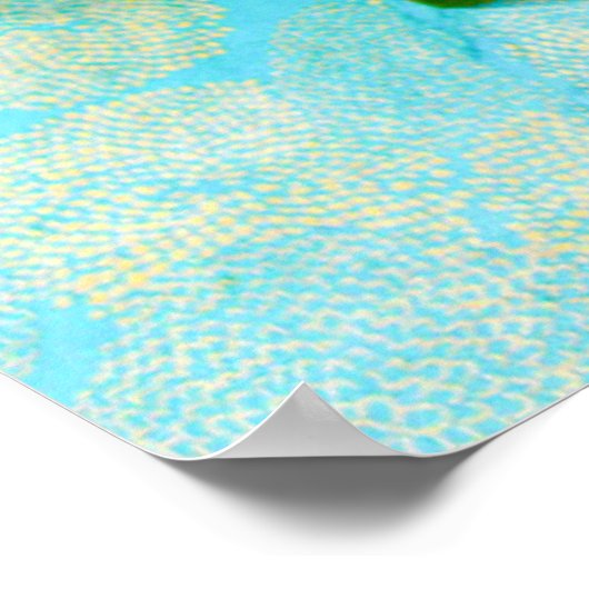 Blumen | Magnolische Blume Poster (Ecke)