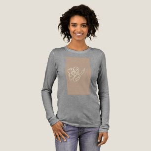 Blumen-Mal-T-Shirt Tri-Blend Shirt