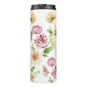 Blumen-Mama Muttertagsgeschenk Thermosbecher (Rückseite)