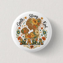 Blumen-Mama Retro-Ästhetik - Vintage M
