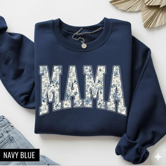 Blumen-Mama Sweatshirt