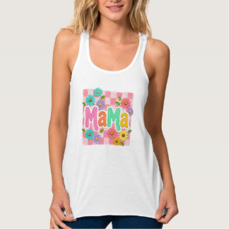 Blumen-Mama-Top-Tank-Racerback und Crop-Tank Tank Top