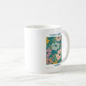 Blumen Market Madrid Print Kaffeetasse (VorderseiteRechts)