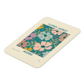 Blumen Market Madrid Print Magnet (Linke Seite)