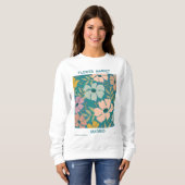 Blumen Market Madrid Print Sweatshirt (Vorne ganz)