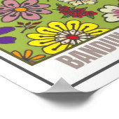 Blumen Market South East Asia Bandung Poster (Ecke)