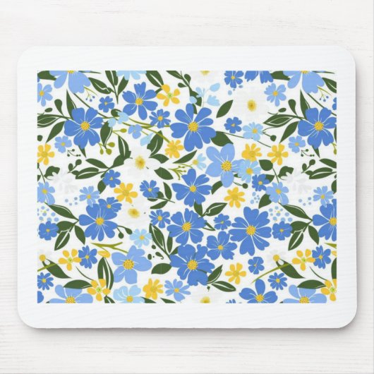 Blumen-Mausepad Mousepad (Vorne)