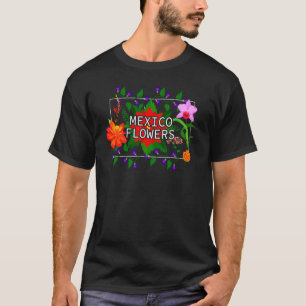 Blumen Mexikos Mexikanische Natur Garten Mexikos T-Shirt