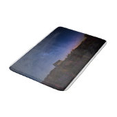 Blumen | Milchstraße Neuseeland Badematte (Schrägansicht)