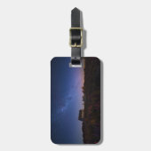 Blumen | Milchstraße Neuseeland Gepäckanhänger (Vorderseite vertikal)