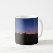 Blumen | Milchstraße Neuseeland Kaffeetasse (VorderseiteRechts)