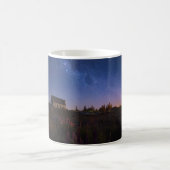 Blumen | Milchstraße Neuseeland Kaffeetasse (Mittel)