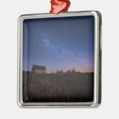 Blumen | Milchstraße Neuseeland Ornament Aus Metall (Links)