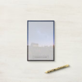 Blumen | Milchstraße Neuseeland Post-it Klebezettel (Auf Schreibtisch)