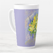 Blumen Milchtasse (Linke Ecke)