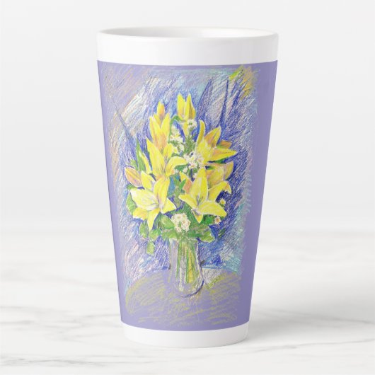 Blumen Milchtasse (Vorderseite)