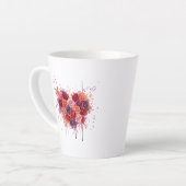 Blumen Milchtasse (Linke Ecke)
