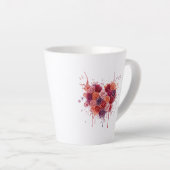 Blumen Milchtasse (Rechte Ecke)