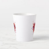 Blumen Milchtasse (Vorderseite)