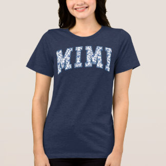 Blumen-Mimi Tri-Blend Shirt