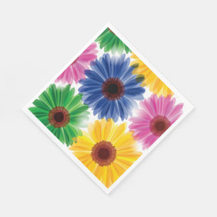 Blumen-Mittagessen-Papierservietten Serviette
