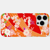 Blumen-Mix-Kimono-Muster Frühling Case-Mate iPhone Hülle (Rückseite (Horizontal))