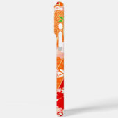 Blumen-Mix-Kimono-Muster Frühling Case-Mate iPhone Hülle (Rückseite / Links)